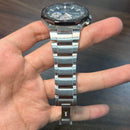 [Pre-Owned] Casio Edifice X F1 Scuderia AlphaTauri EQB-1100AT-2A Limited Edition Tough Solar Bluetooth Sapphire Men Watch