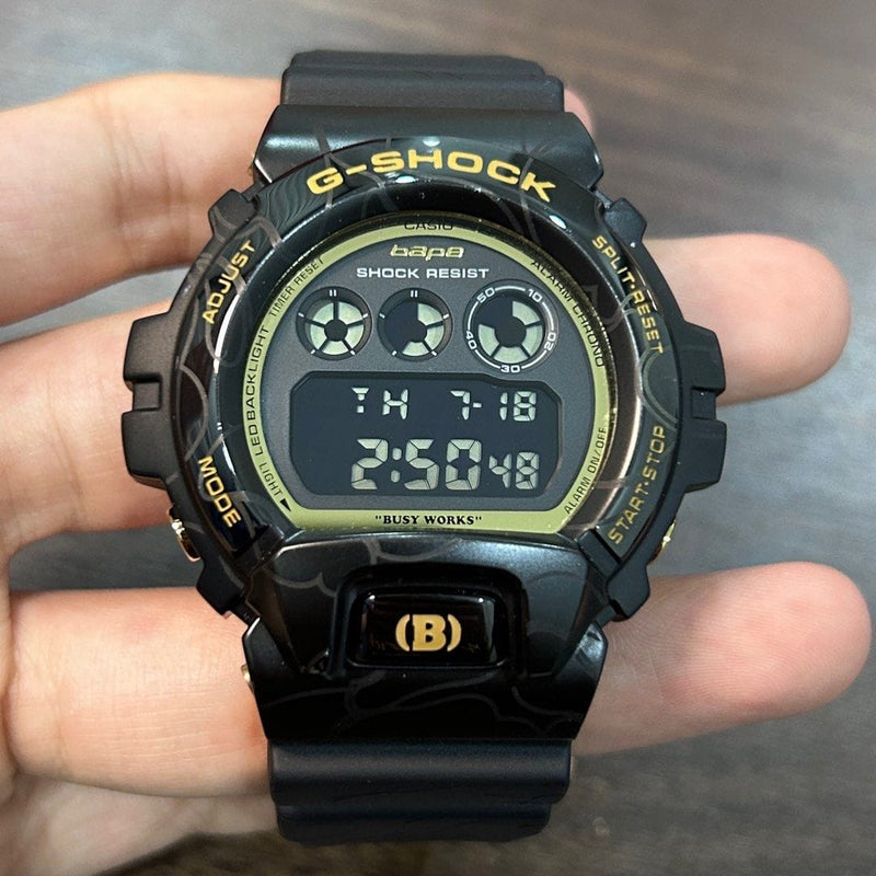 Pre Owned Casio G Shock BAPE 30th Anniversary GM 6900BAPE 1 Watch