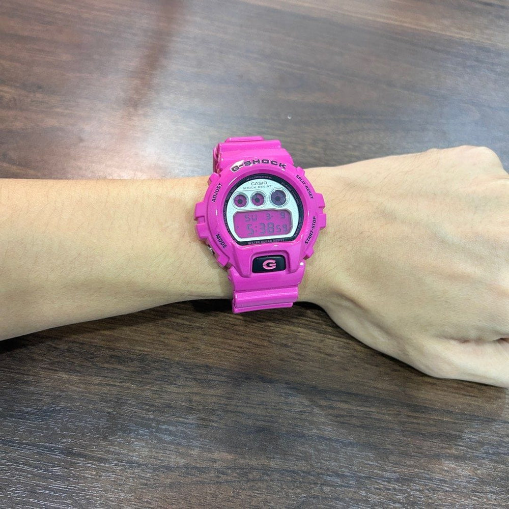 Pre-Owned] Casio G-Shock DW-6900RCS-4 Pink Digital Watch (Japan Set)