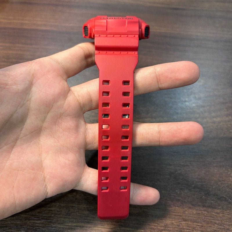 [Pre-Owned] Casio G-Shock GA-100B-4A Red Men Watch