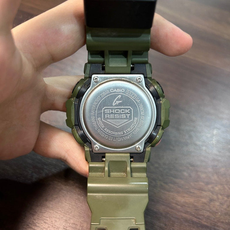 [Pre-Owned] Casio G-Shock GA-700CM-3A Camo Men Watch