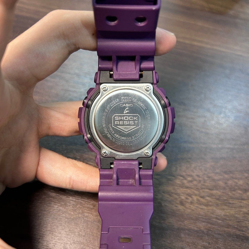 [Pre-Owned] Casio G-Shock GA-800SC-6A Purple Men Watch