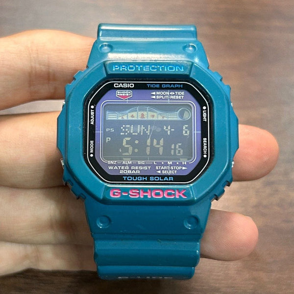 Pre-Owned] Casio G-Shock G-Lide GRX-5600B-2 Tough Solar Men Watch