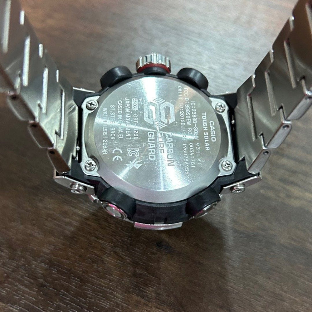 Casio G-Shock GST-B200D-1A GSTB200D-1A G-STEEL Tough Solar
