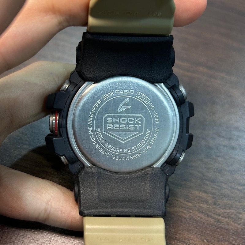 [Pre-Owned] Casio G-Shock Mudmaster GG-1000-1A5 Brown Men Watch