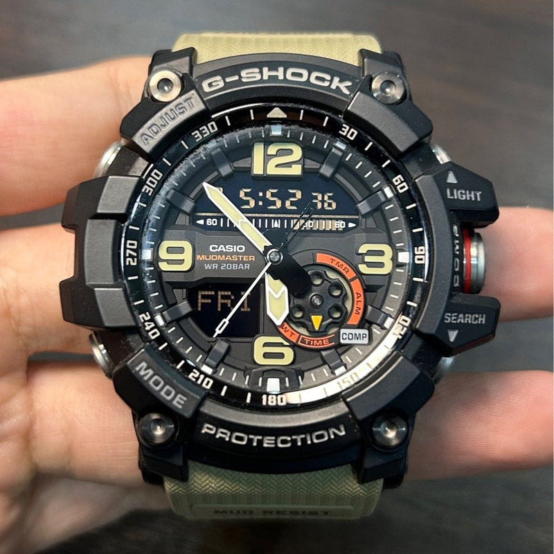 Gg 1000 How To Change Time On G Shock Mud Resist Pre-Owned