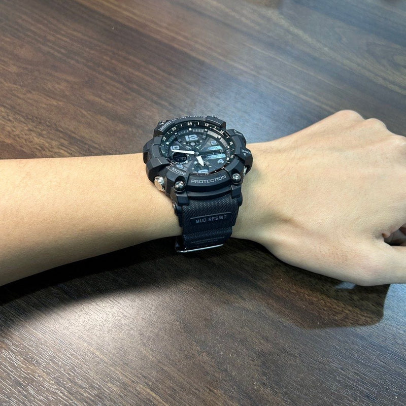 [Pre-Owned] Casio G-Shock Mudmaster GSG-100-1A Tough Solar Men Watch