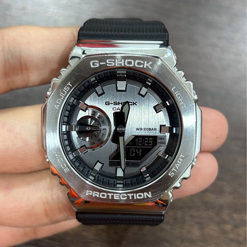 [Pre-Owned] Casio G-Shock TMJ GM-2100-1A G-Steel Men Watch