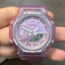 [Pre-Owned] Casio G-Shock TMJ GMA-S2100SK-4A Purple Transparent CasiOak Women Watch