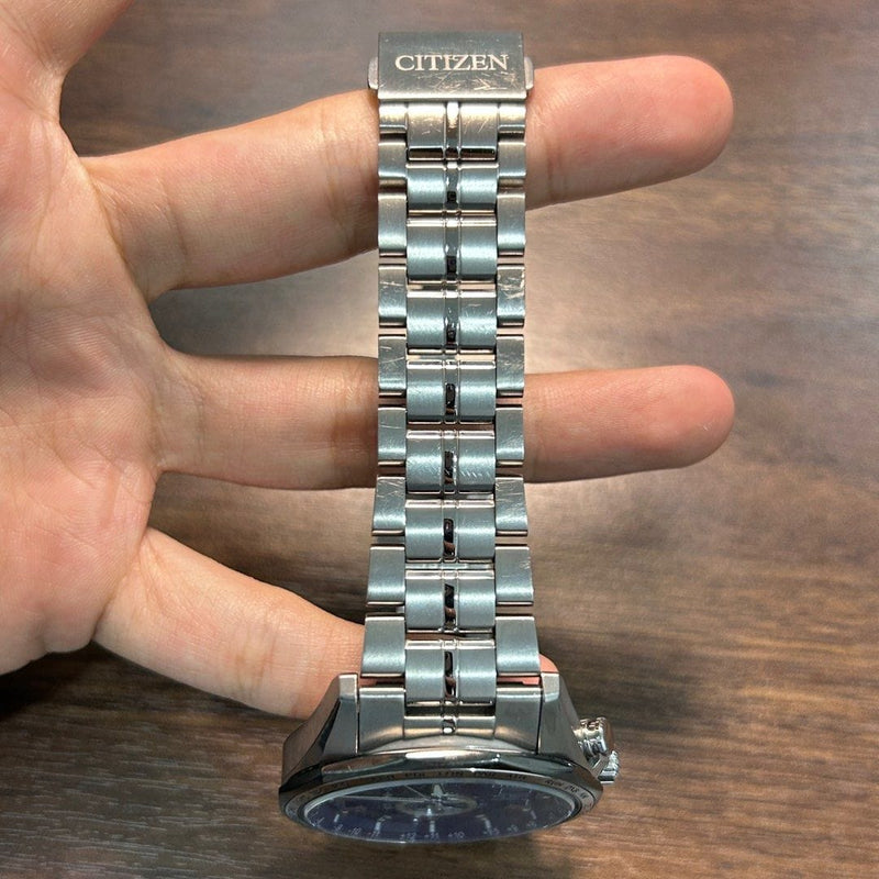 [Pre-Owned] Citizen Attesa AT8218-81L Eco-Drive Super Titanium Radio Controlled Men Watch