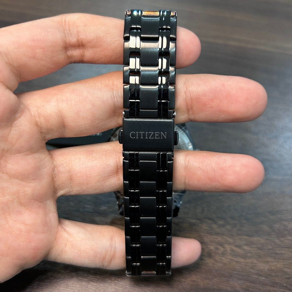 Pre-Owned] Citizen NH8365-86M All Black Automatic Men Watch