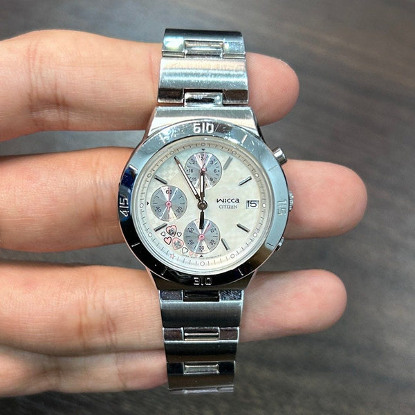 [Pre-Owned] Citizen Wicca Stainless Steel Quartz Women Watch