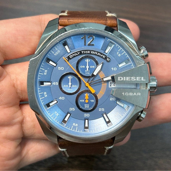 [Pre-Owned] Diesel Mega Chief DZ4458 Quartz Chronograph Men Watch