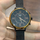 [Pre-Owned] Fossil Hybrid Jacqueline FTW5030 Black Stainless Steel Smartwatch
