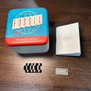 [Pre-Owned] Fossil Privateer Sport BQ2426 Black Skeleton Automatic Men Watch