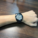 [Pre-Owned] Fossil Privateer Sport BQ2426 Black Skeleton Automatic Men Watch
