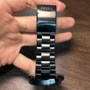 [Pre-Owned] Fossil Privateer Sport BQ2426 Black Skeleton Automatic Men Watch