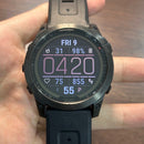 [Pre-Owned] Garmin Fenix 7X Sapphire Solar Titanium Multisport Smartwatch (FREE 10 straps)