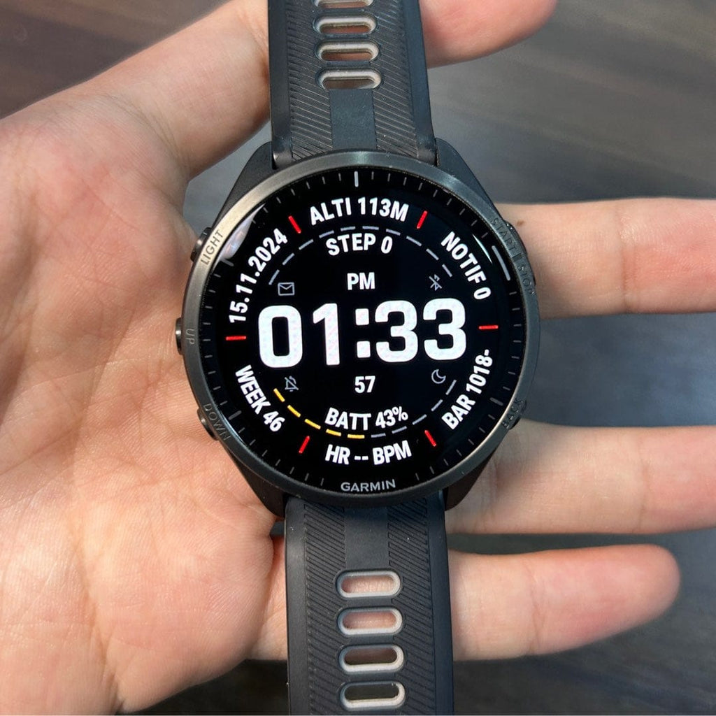 Pre-Owned] Garmin Forerunner 965 Black Smartwatch (010-02809-80)