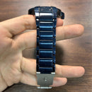 [Pre-Owned] Guess Rigor W0041G2 Blue Stainless Steel Quartz Men Watch