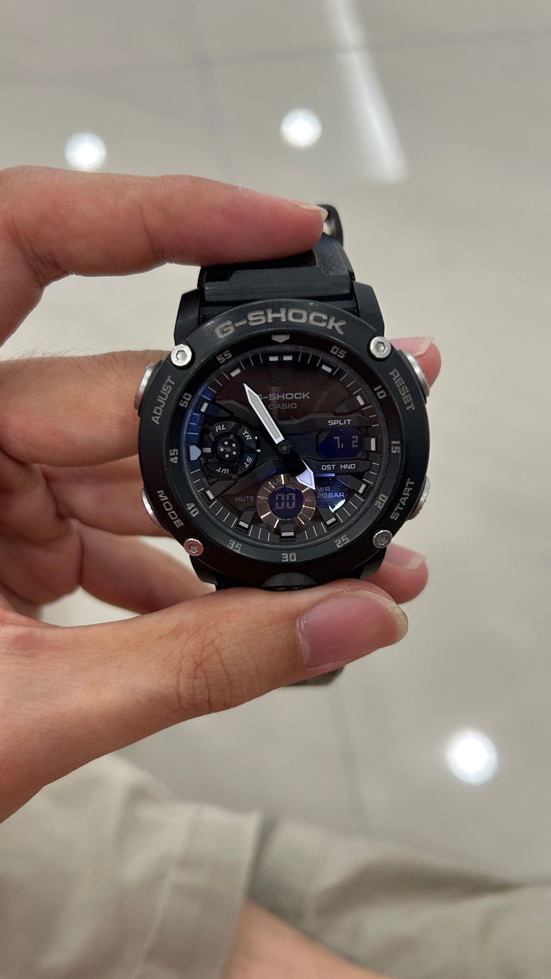 [Pre-Owned] Casio G-Shock GA-2000S-1A All Black Men Watch