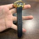 [Pre-Owned] Hamilton Ventura Elvis80 Skeleton Gold Automatic Men Watch