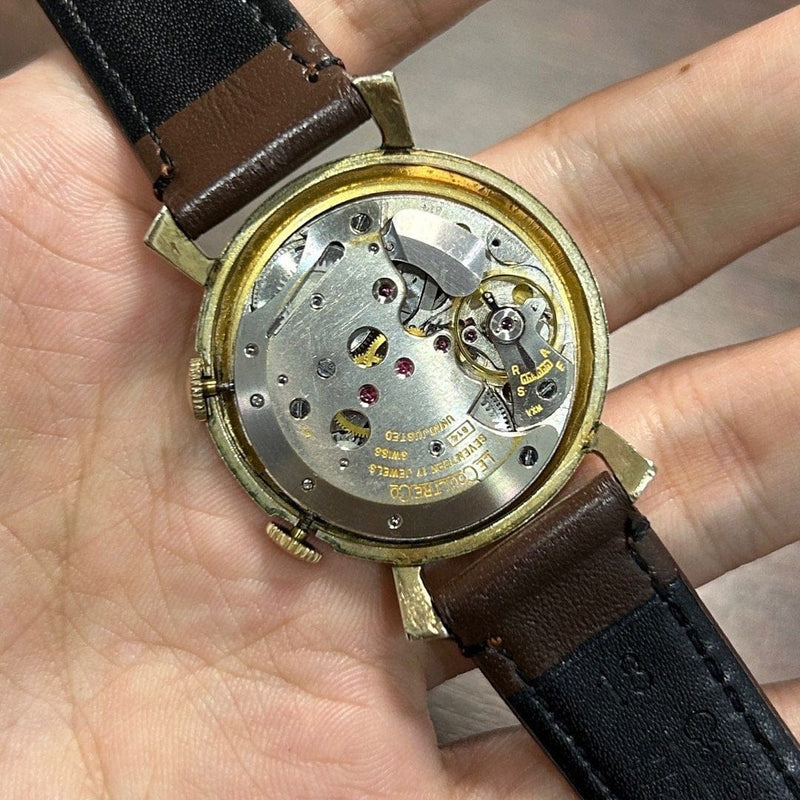 [Pre-Owned] Jaeger-LeCoultre Vintage Memovox Wrist Alarm 9386 Manual Winding Watch