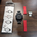 [Pre-Owned] Luminox Navy Seal 3502 All Black Carbon Quartz Men Diver Watch