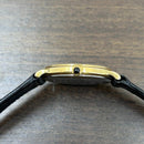 [Pre-Owned] Zenith Vintage Cosmopolitan Black Gold Plated Quartz Unisex Watch
