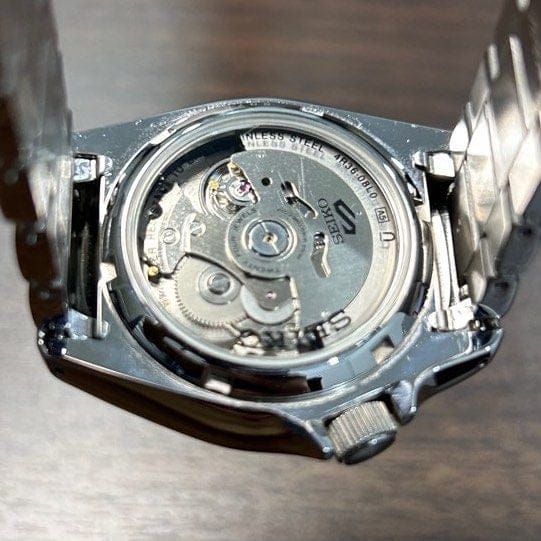 [Pre-Owned] Seiko 5 Sports SRPE51K1 Grey Automatic Men Watch