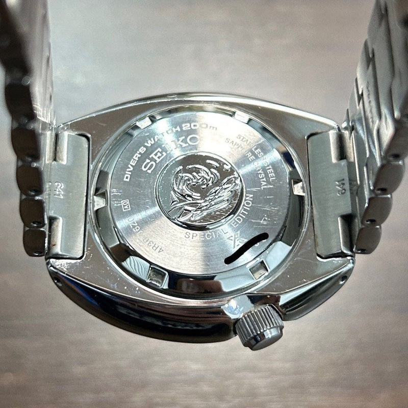 [Pre-Owned] Seiko Prospex Turtle King Save The Ocean Manta Ray SRPF77K1 Automatic Men Watch