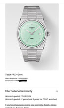 [Pre-Owned] Tissot PRX Quartz 40mm Mint Green Dial Men Watch