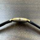 [Pre-Owned] Zenith Vintage Cosmopolitan Black Gold Plated Quartz Unisex Watch