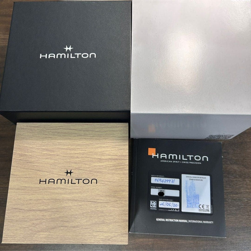 [Pre-Owned] Hamilton Khaki Field Mechanical 38mm Manual Winding Watch