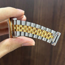 [Pre-Owned] Rolex Datejust 36mm 16233 18k Gold Champagne Diamond Dial Watch