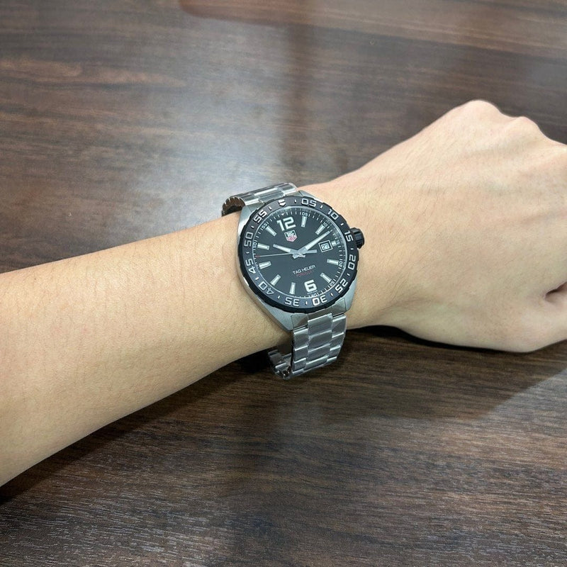 [Pre-Owned] Tag Heuer Formula 1 Date 41mm WAZ1110 Quartz Men Watch