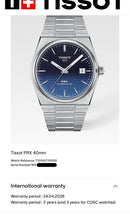 [Pre-Owned] Tissot PRX 40mm Gradient Blue Automatic Men Watch