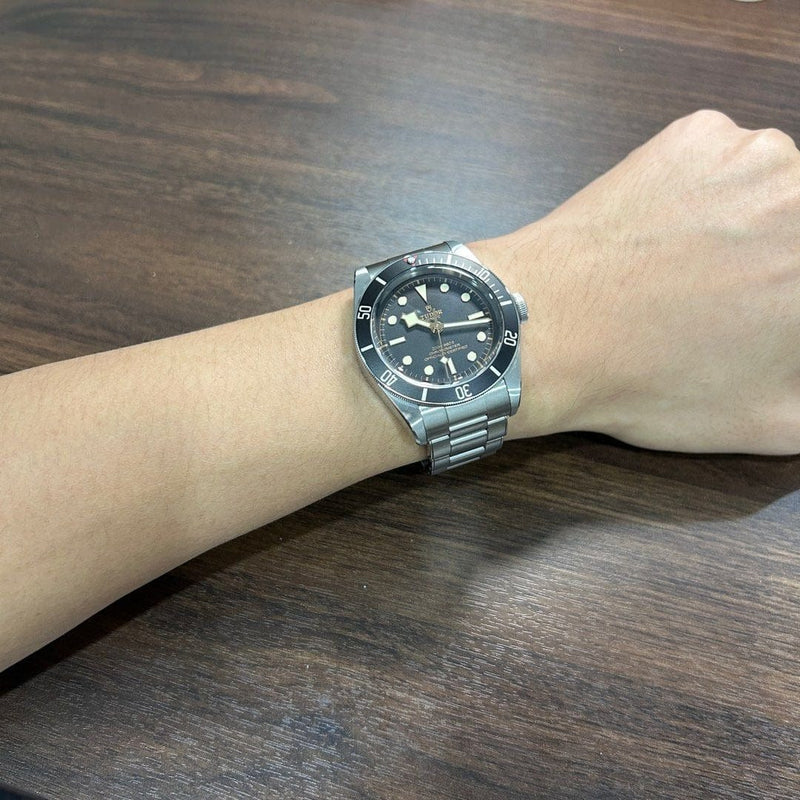 Pre-Owned] Tudor Black Bay 41 79230N Black Automatic Men Diver Watch