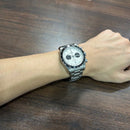 [Pre-Owned] Tudor Black Bay Chrono White Panda M79360N-0002 Automatic Men Watch
