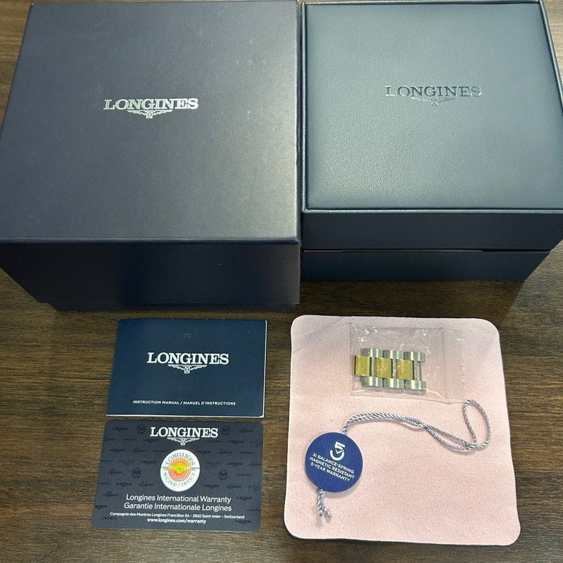 [Pre-Owned] Longines HydroConquest 41mm Two-Tone Gold Automatic Men Watch