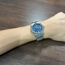 [Pre-Owned] Maurice Lacroix Aikon 39mm AI6007 Blue Automatic Men Watch