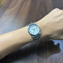 [Pre-Owned] Rolex Oyster Perpetual Date 15200 White Roman Automatic Unisex Watch