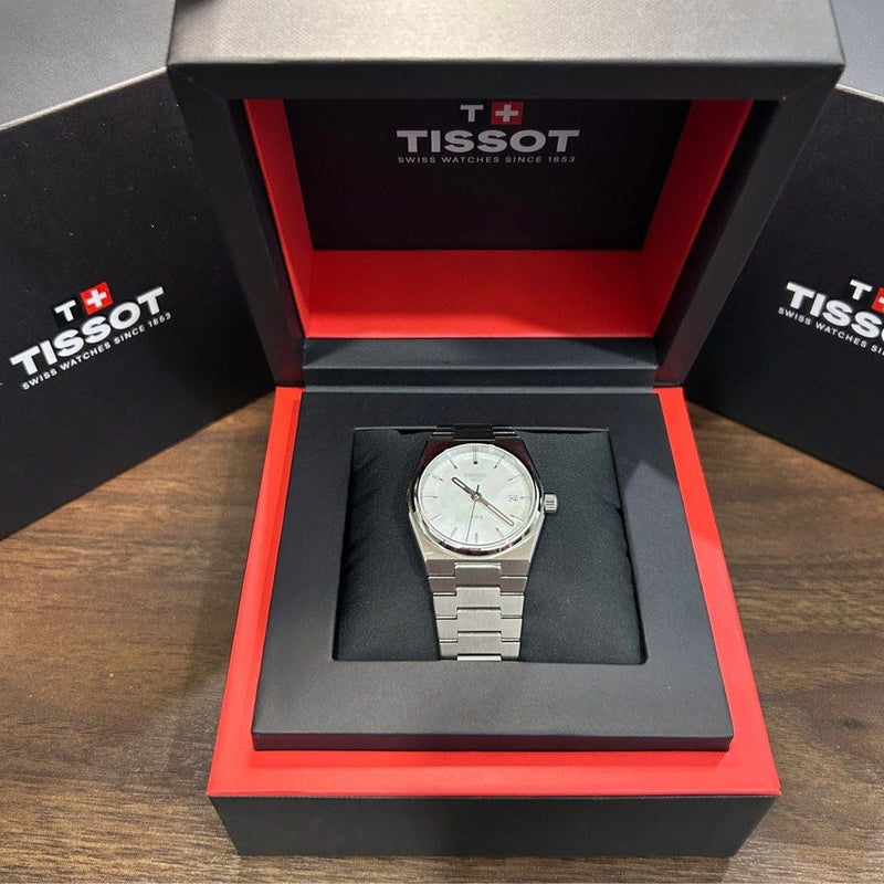 [Pre-Owned] Tissot PRX 35mm Mother of Pearl Quartz Women Watch