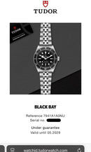 [Pre-Owned] Tudor Black Bay 41 7941A Monochrome Jubilee Bracelet Automatic Men Watch