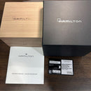 [Pre-Owned] Hamilton Ventura Elvis80 Skeleton Gold Automatic Men Watch