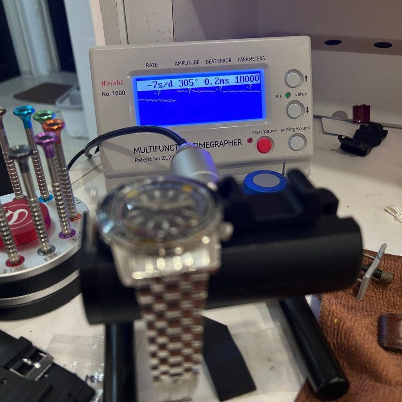 [Pre-Owned] Ricoh Vintage World Timer Automatic Men Watch