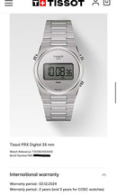 [Pre-Owned] Tissot PRX Digital 35mm Quartz Unisex Watch