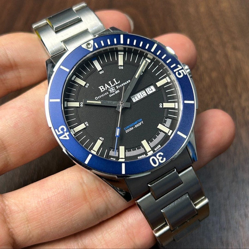 [Pre-Owned] Ball Roadmaster Challenger 18 COSC DM3050B Limited 1000 Automatic Men Watch