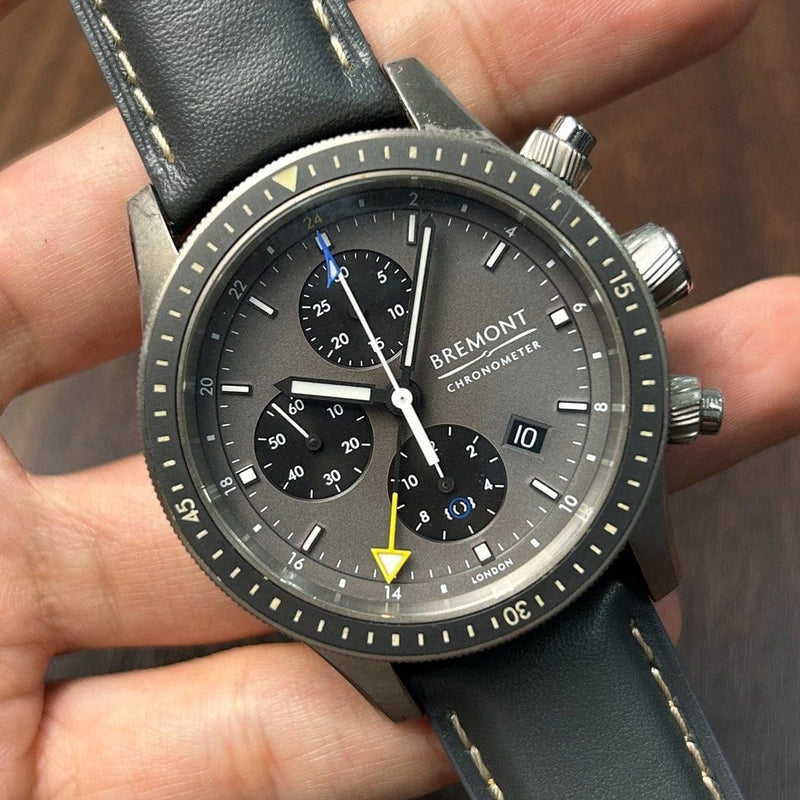 [Pre-Owned] Bremont Boeing Model 247 Titanium Automatic Chronograph GMT Men Watch