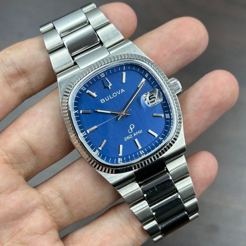 [Pre-Owned] Bulova Super Seville 96B440 Sapphire 262kHz Precisionist Quartz Men Watch
